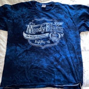 Tie dye mineral wash oversized t-shirt